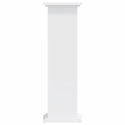 STOJAK NA ROŚLINY BIAŁY 33X33X100CM