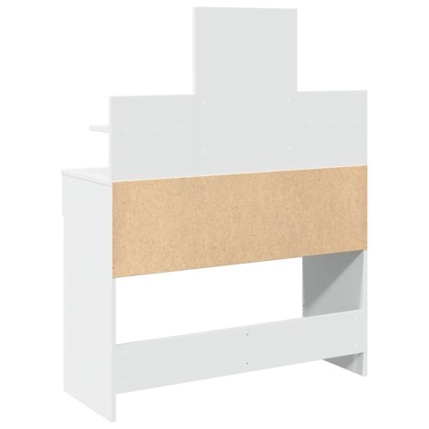 TOALETKA Z OŚWIETLENIEM LED BIAŁA 100X40X130CM