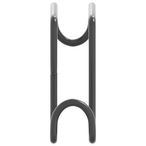 WIESZAKI NA OGŁOWIE KONIA 3 SZT. CZARNE STALOWE