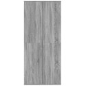 WYSOKA SZAFKA SZARY DĄB SONOMA 80X35X180CM