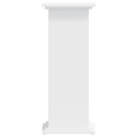 STOJAK NA ROŚLINY BIAŁY 33X33X80CM