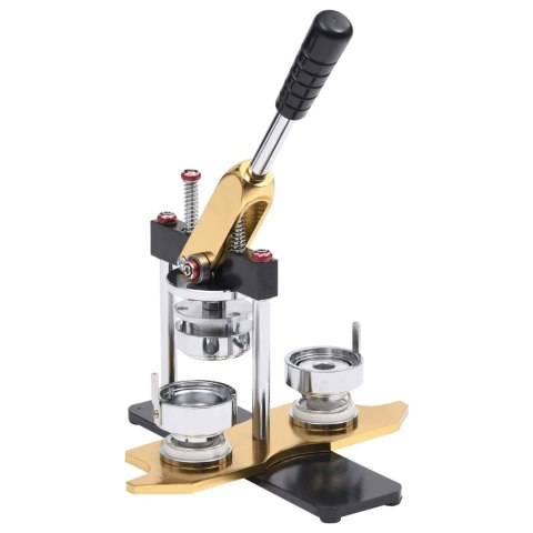 MASZYNKA DO PRZYPINEK + 500 SZT. PRZYPINEK 37MM DIY GADŻETY EVENTY OBROTOWA