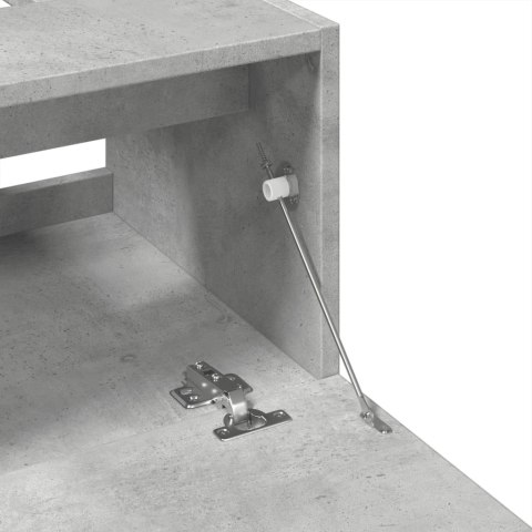 SZAFKA POD UMYWALKĘ SZAROŚĆ BETONU 40X37X59CM