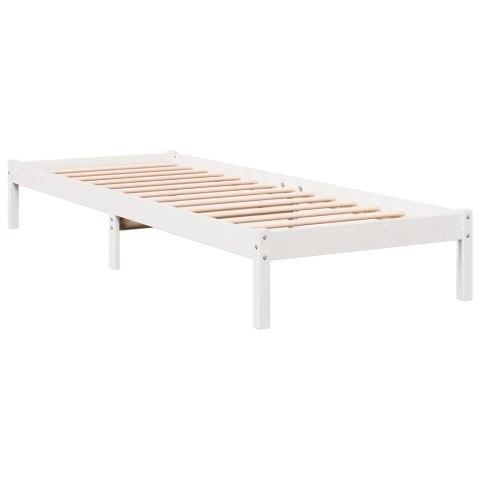 DŁUŻSZE ŁÓŻKO BEZ MATERACA 100X220CM LITE DREWNO SOSNOWE