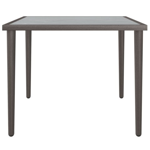 STOLIK OGRODOWY SZARY 48X48X37CM STAL