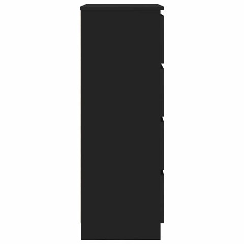 KOMODA CZARNA 60X35X98,5CM