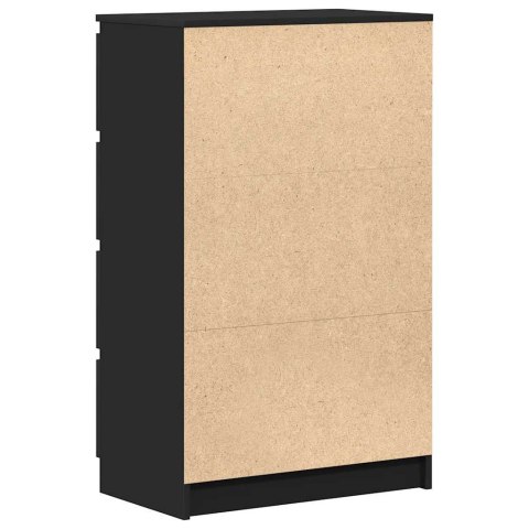 KOMODA CZARNA 60X35X98,5CM