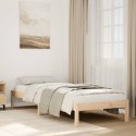 DŁUŻSZE ŁÓŻKO BEZ MATERACA 100X220CM LITE DREWNO SOSNOWE