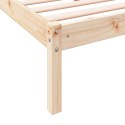 DŁUŻSZE ŁÓŻKO BEZ MATERACA 100X220CM LITE DREWNO SOSNOWE