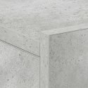 WISZĄCA SZAFKA NOCNA BETONOWA SZAROŚĆ 40X30X15CM