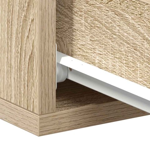 WISZĄCA SZAFKA NOCNA DĄB SONOMA 40X30X15CM