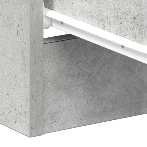 SZAFKA NOCNA BETONOWA SZAROŚĆ 38X35X56CM