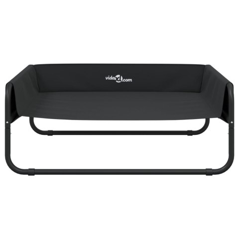 LEGOWISKO DLA PSA ANTRACYTOWE TKANINA OXFORD I STAL