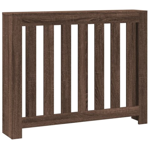 OSŁONA NA GRZEJNIK BRĄZOWY DĄB 104X20X82CM