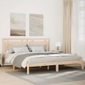 DŁUŻSZE ŁÓŻKO BEZ MATERACA 180X210CM LITE DREWNO