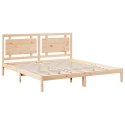 DŁUŻSZE ŁÓŻKO BEZ MATERACA 180X210CM LITE DREWNO