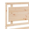 DŁUŻSZE ŁÓŻKO BEZ MATERACA 180X210CM LITE DREWNO