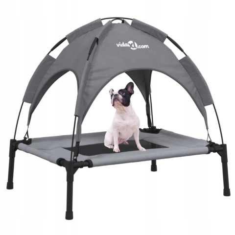 LEGOWISKO DLA PSA Z BALDACHIMEM 63X49,5X60CM DO 11KG OCHRONA PRZED SŁOŃCEM