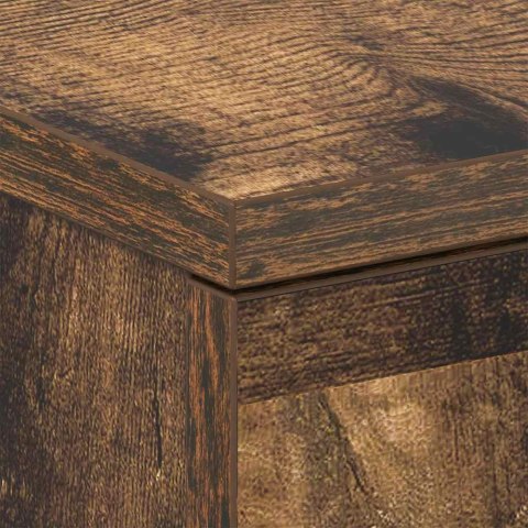 SZAFKI NOCNE 2 SZT. PRZYDYMIONY DĄB 38X35X56CM