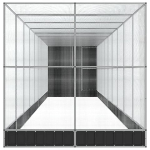 WOLIERA Z PRZEDŁUŻENIEM DLA PTAKÓW KRÓLIKÓW KACZEK KUR GĘSI 1037X203X216CM