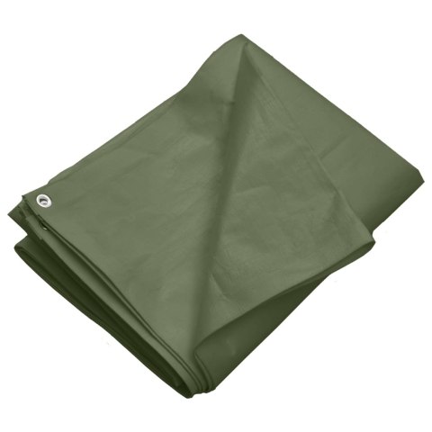 PLANDEKA PŁACHTA 260G/M² 4X8 ZIELONA