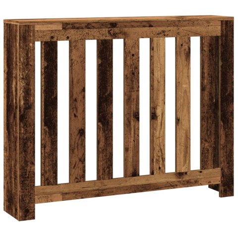 OSŁONA NA GRZEJNIK KALORYFER STARE DREWNO 104X20X82CM