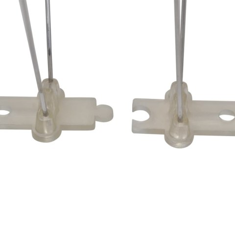 SZEROKIE GĘSTE KOLCE PRZECIW PTAKOM NA PTAKI 6 SZTUK DŁ. 50CM DŁ. CAŁK. 3M