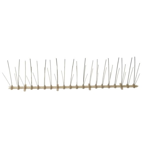 KOLCE NA PTAKI KOTY KUNY 3M 6 SZT. STAL NIERDZEWNA OCHRONA OGRODU DOMU