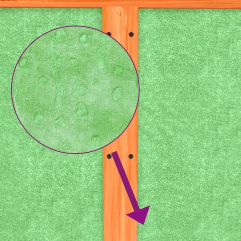 KLATKA DLA KRÓLIKÓW BRĄZOWA 144X123X67,5CM DREWNO SOSNOWE