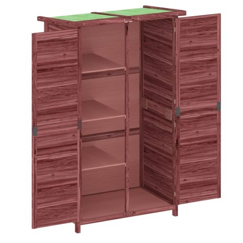 OGRODOWA SZOPA NA NARZĘDZIA WODOODPORNY DACH 83X57X140CM SOSNOWA