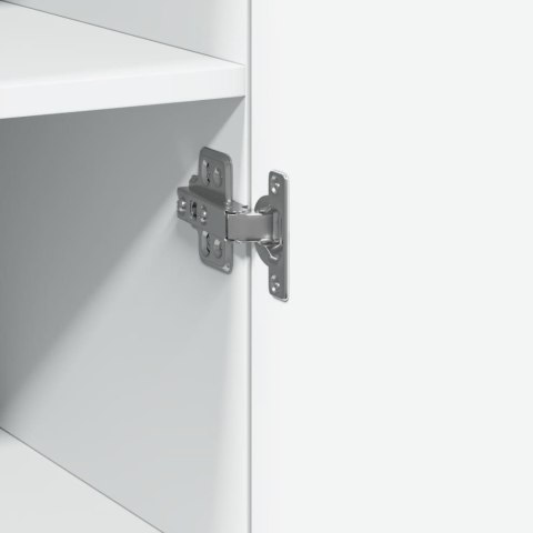 WYSOKA SZAFKA BIAŁA 50X42,5X185CM