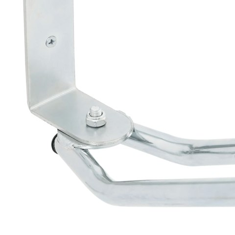 STOJAK ŚCIENNY NA ROWER NA 2 ROWERY STAL GALWANIZOWANA