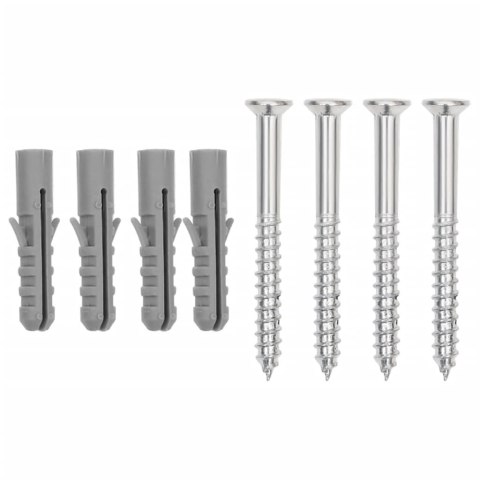 STOJAK ŚCIENNY NA ROWER NA 2 ROWERY STAL GALWANIZOWANA