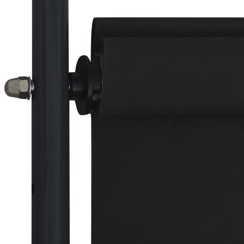 ROLETA BALKONOWA TARASOWA ZEWNĘTRZNA 100X270CM ANTRACYTOWA