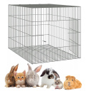 KOJEC KLATKA ZAGRODA METALOWA DLA KRÓLIKÓW MAŁYCH ZWIERZĄT WYBIEG