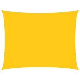 ŻAGIEL PRZECIWSŁONECZNY WODOODPORNY OGRODOWY MARKIZA TARAS 5X7M ŻÓŁTY