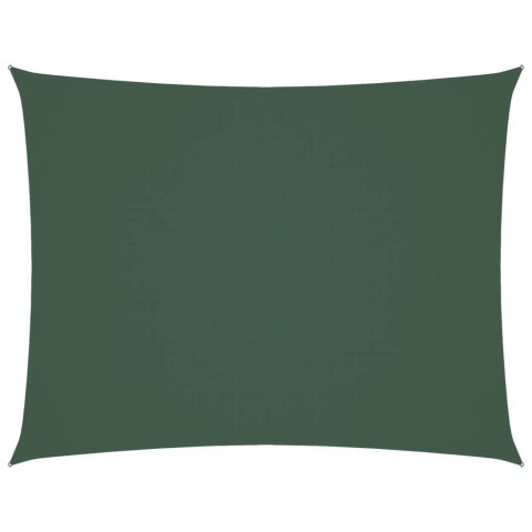 ŻAGIEL PRZECIWSŁONECZNY WODOODPORNY OGRODOWY MARKIZA TARAS 4X6M ZIELONY