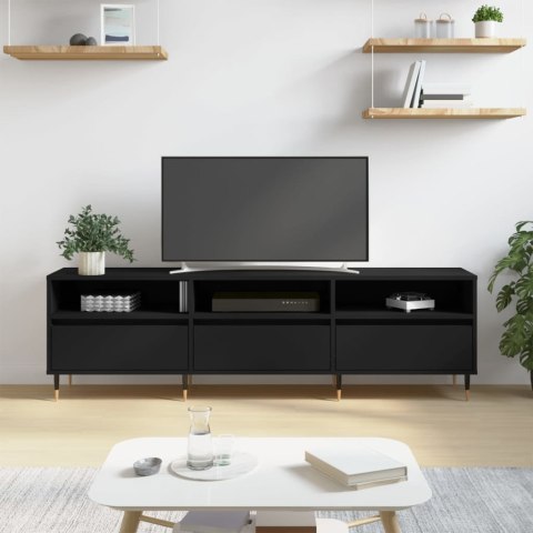 SZAFKA POD TV CZARNA 150X30X44,5CM