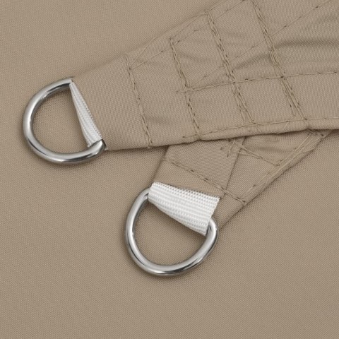 ŻAGIEL PRZECIWSŁONECZNY WODOODPORNY OGRODOWY MARKIZA TARAS 3,5X4,5M TAUPE