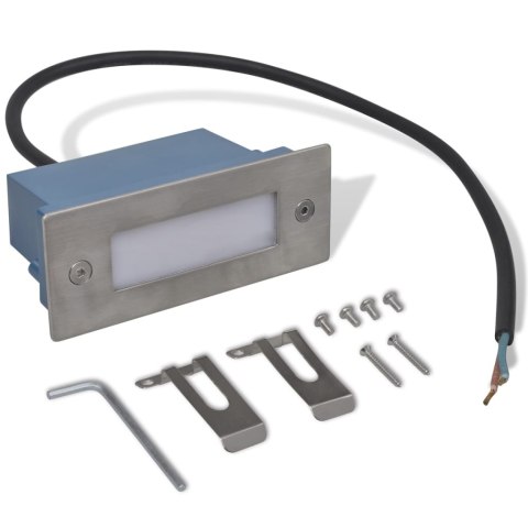 WPUSZCZANE LAMPKI NA SCHODY SCHODOWE LED 2 SZTUKI