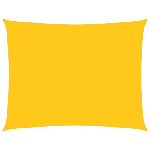 ŻAGIEL PRZECIWSŁONECZNY WODOODPORNY OGRODOWY MARKIZA TARAS PROSTOKĄTNY, 3,5X5M ŻÓŁTY