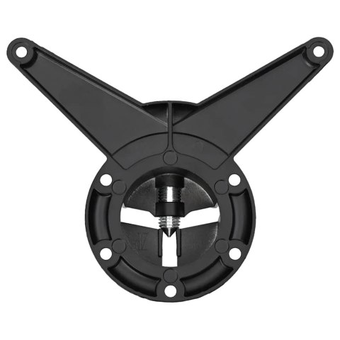 4 NOGI DO STOŁU Z REGULACJĄ WYSOKOŚCI CZARNE 710MM