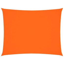 ŻAGIEL PRZECIWSŁONECZNY WODOODPORNY OGRODOWY MARKIZA TARAS 5X7M POMARAŃCZ