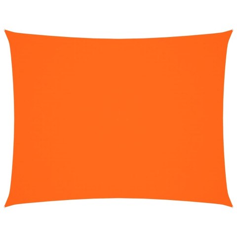 ŻAGIEL PRZECIWSŁONECZNY WODOODPORNY OGRODOWY MARKIZA TARAS 5X7M POMARAŃCZ