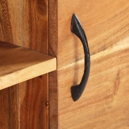 SZAFKA 116X30X66CM DREWNO AKACJOWE