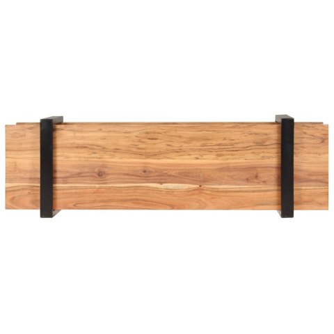 SZAFKA POD TV 130X40X40CM DREWNO AKACJOWE