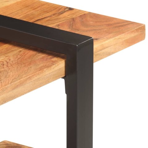 SZAFKA POD TV 130X40X40CM DREWNO AKACJOWE