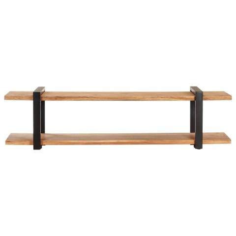 SZAFKA POD TV 160X40X40CM DREWNO AKACJOWE