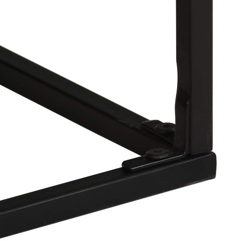 STOLIK KAWOWY 68X68X41CM SUROWE DREWNO MANGO