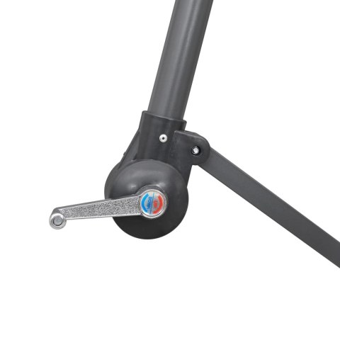 WISZĄCY PARASOL TERAKOTOWY 3M ALUMINIOWY SŁUPEK